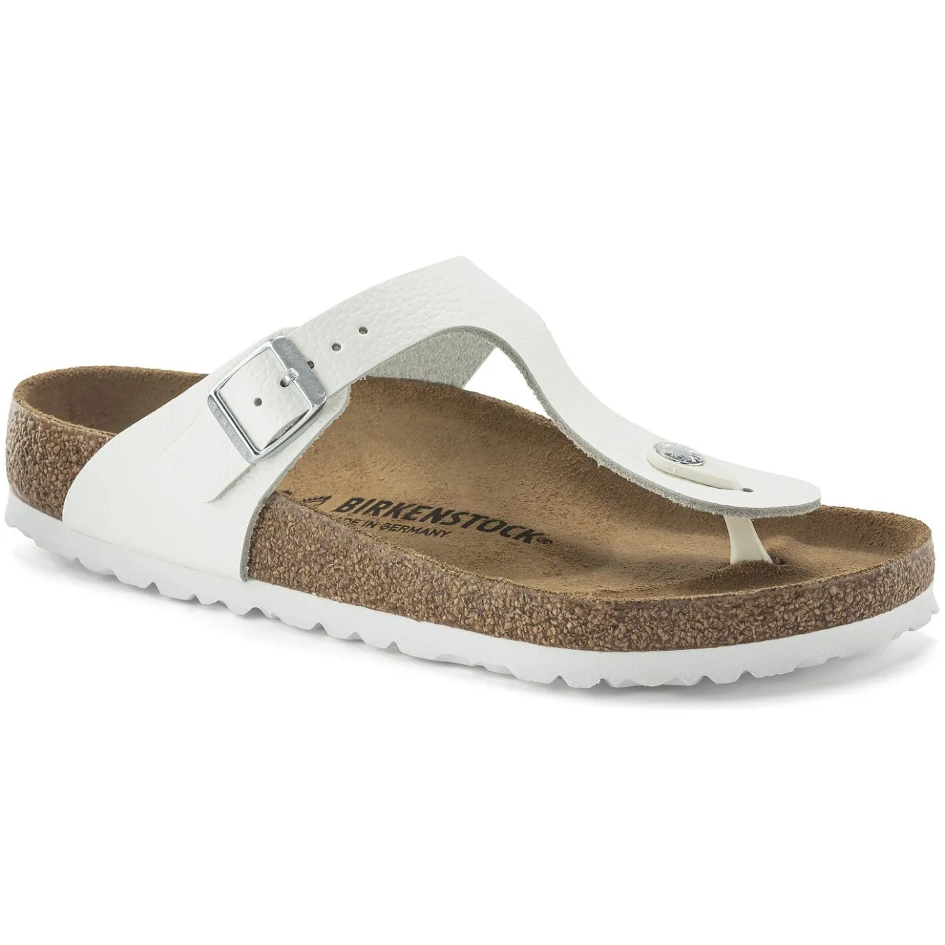 Birkenstock Thong Sandals<Gizeh White