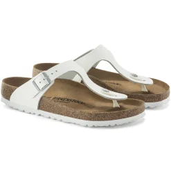 Birkenstock Thong Sandals<Gizeh White