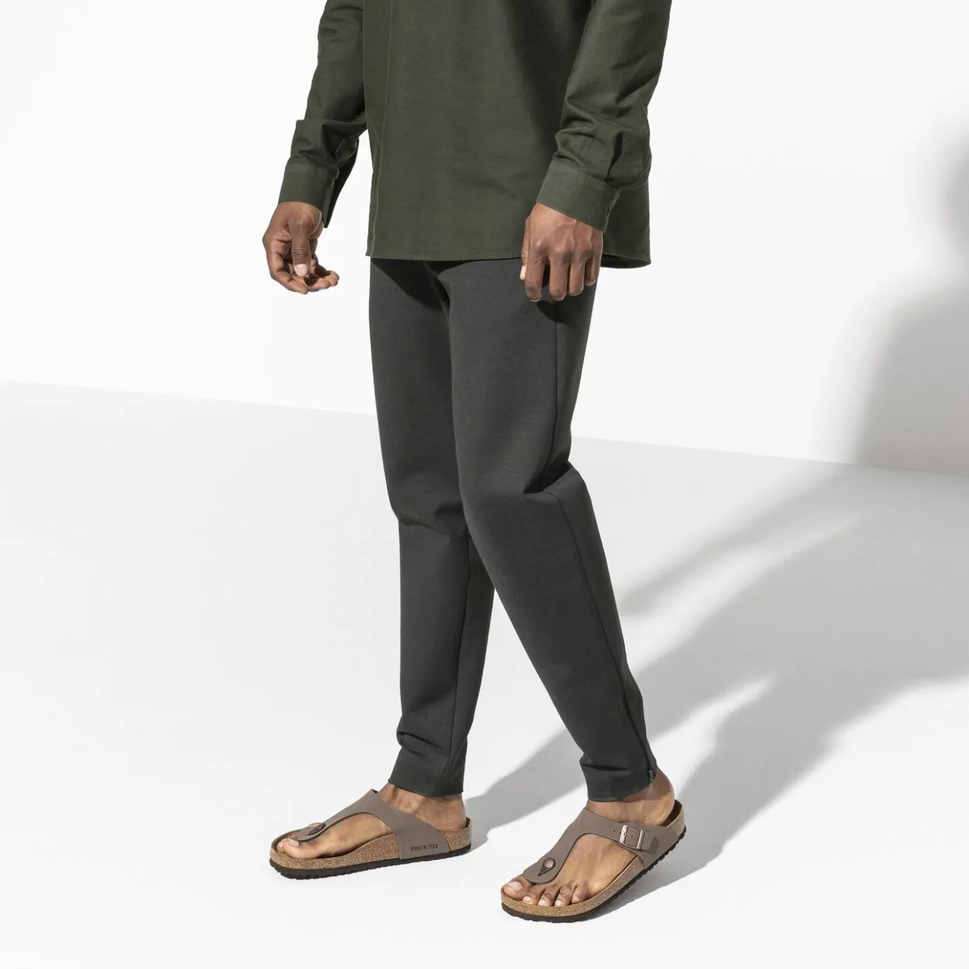 Birkenstock Thong Sandals<Gizeh Mocha