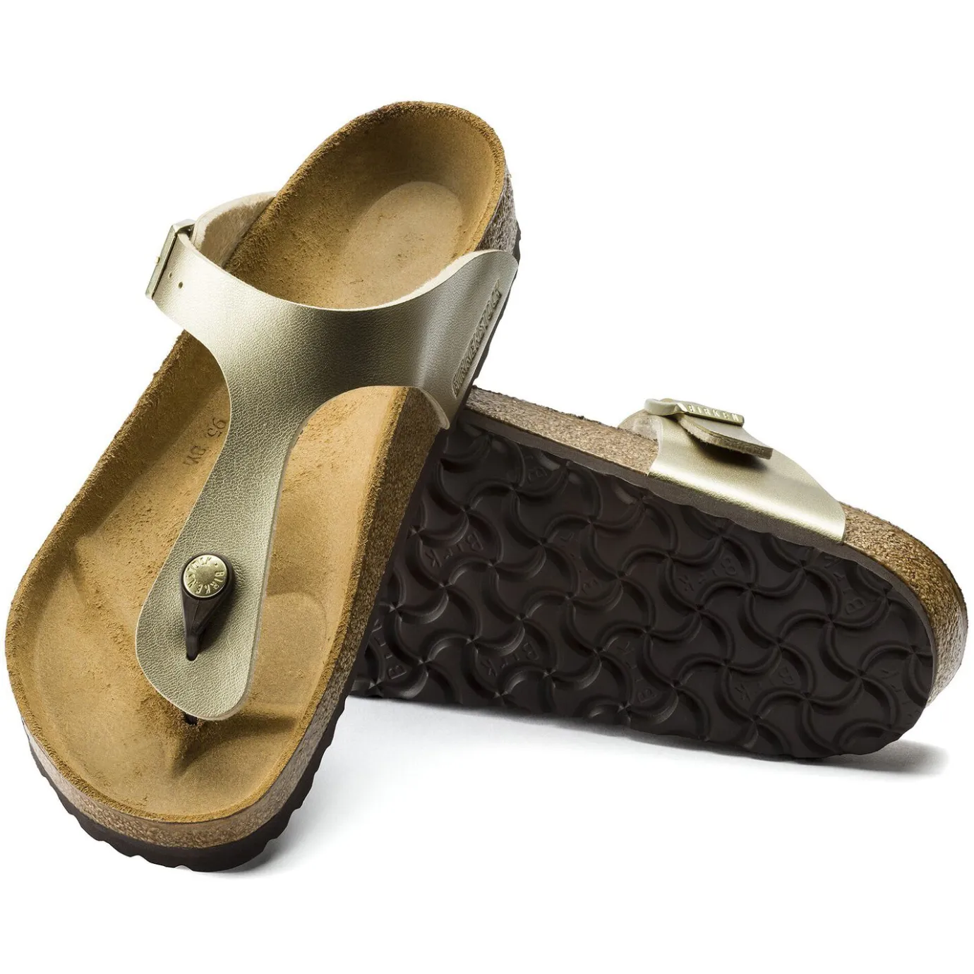 Birkenstock Thong Sandals<Gizeh Gold