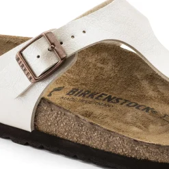 Birkenstock Thong Sandals<Gizeh Graceful Pearl White