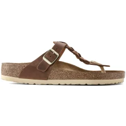 Birkenstock Thong Sandals<Gizeh Cognac