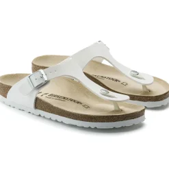 Birkenstock Thong Sandals<Gizeh White