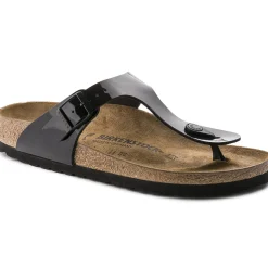 Birkenstock Thong Sandals<Gizeh Black Patent