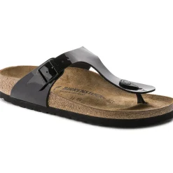 Birkenstock Thong Sandals<Gizeh Black Patent