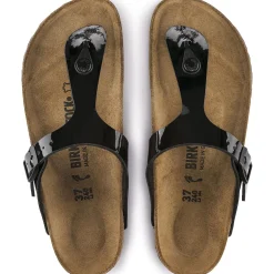 Birkenstock Thong Sandals<Gizeh Black Patent