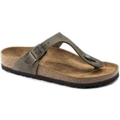 Birkenstock Thong Sandals<Gizeh Faded Khaki