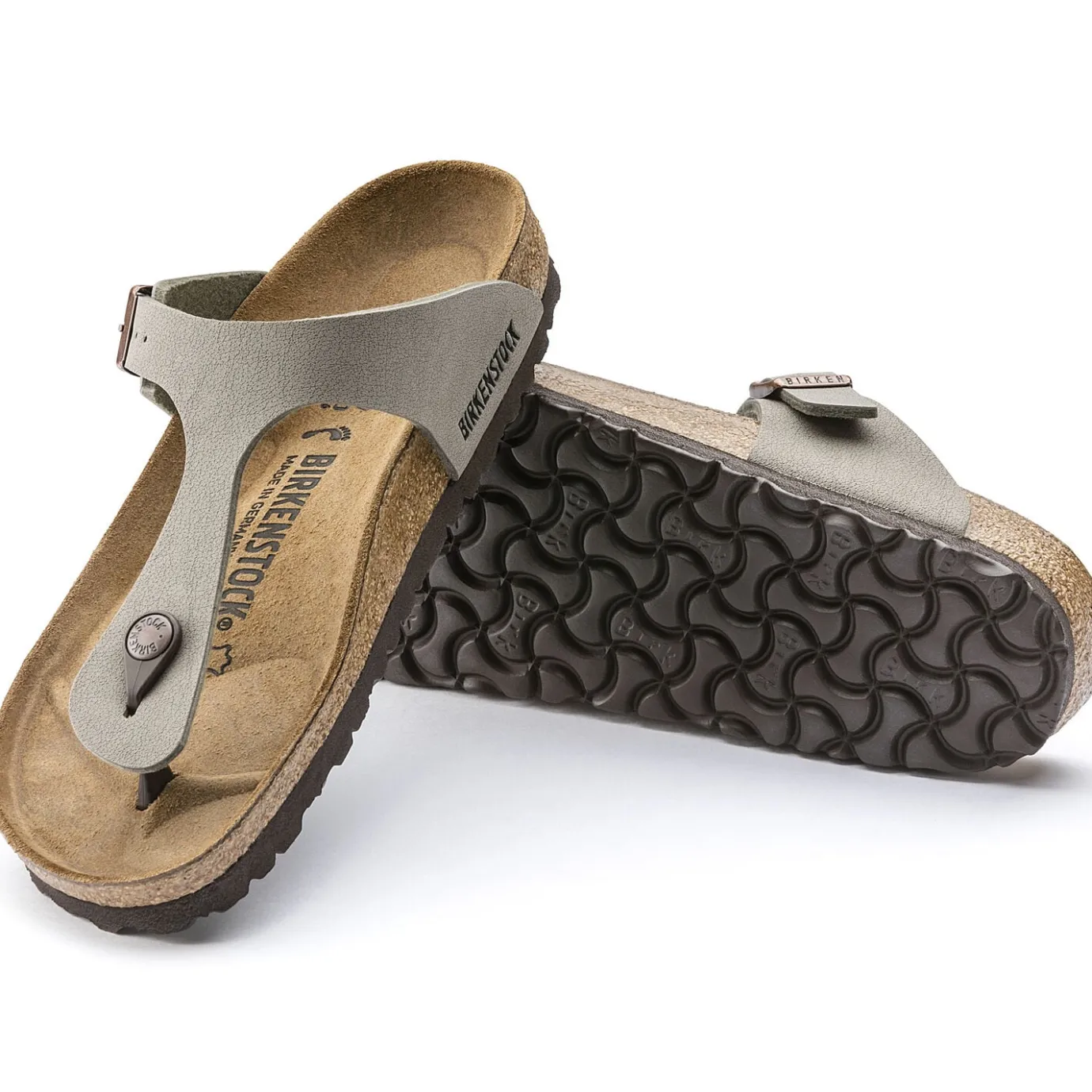 Birkenstock Thong Sandals<Gizeh Stone
