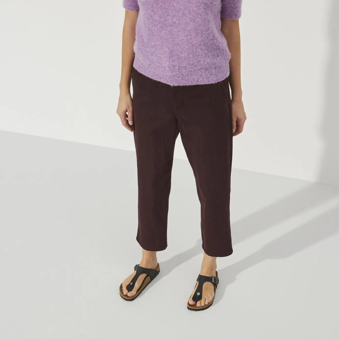 Birkenstock Thong Sandals<Gizeh Black