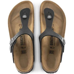 Birkenstock Thong Sandals<Gizeh Black
