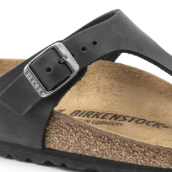Birkenstock Thong Sandals<Gizeh Black
