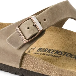Birkenstock Thong Sandals<Gizeh Tobacco Brown