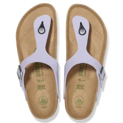 Birkenstock Thong Sandals<Gizeh Soft Birki Vegan Purple Fog