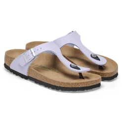 Birkenstock Thong Sandals<Gizeh Soft Birki Vegan Purple Fog