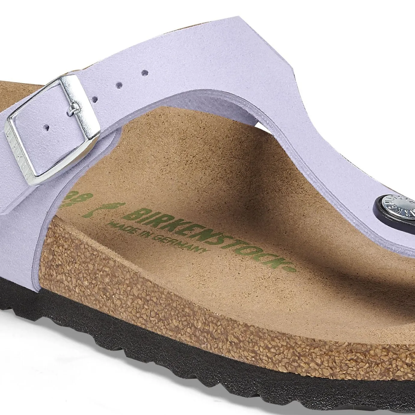 Birkenstock Thong Sandals<Gizeh Soft Birki Vegan Purple Fog