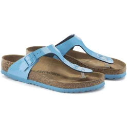Birkenstock Thong Sandals<Gizeh Patent Sky Blue