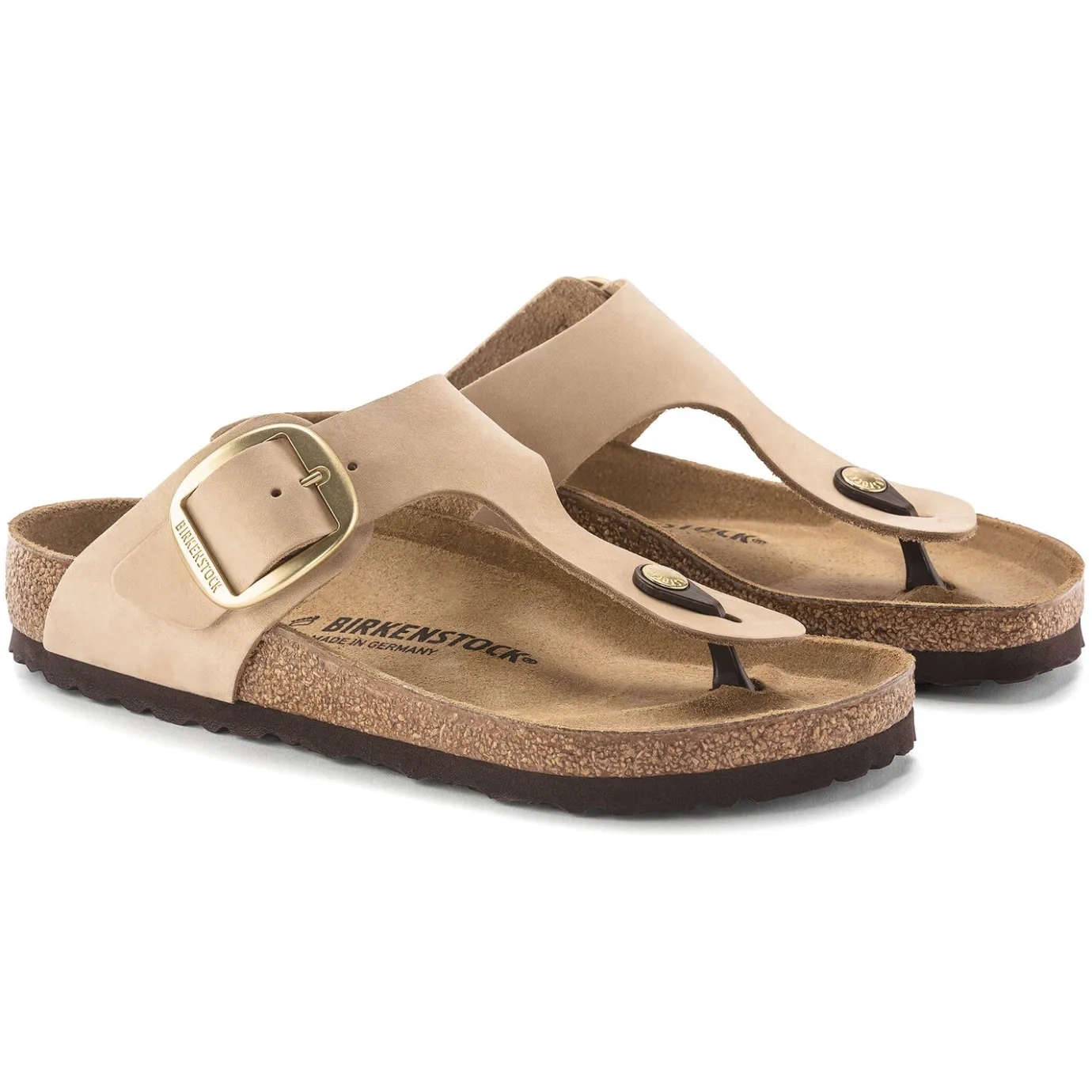 Birkenstock Thong Sandals<Gizeh Big Buckle Sandcastle