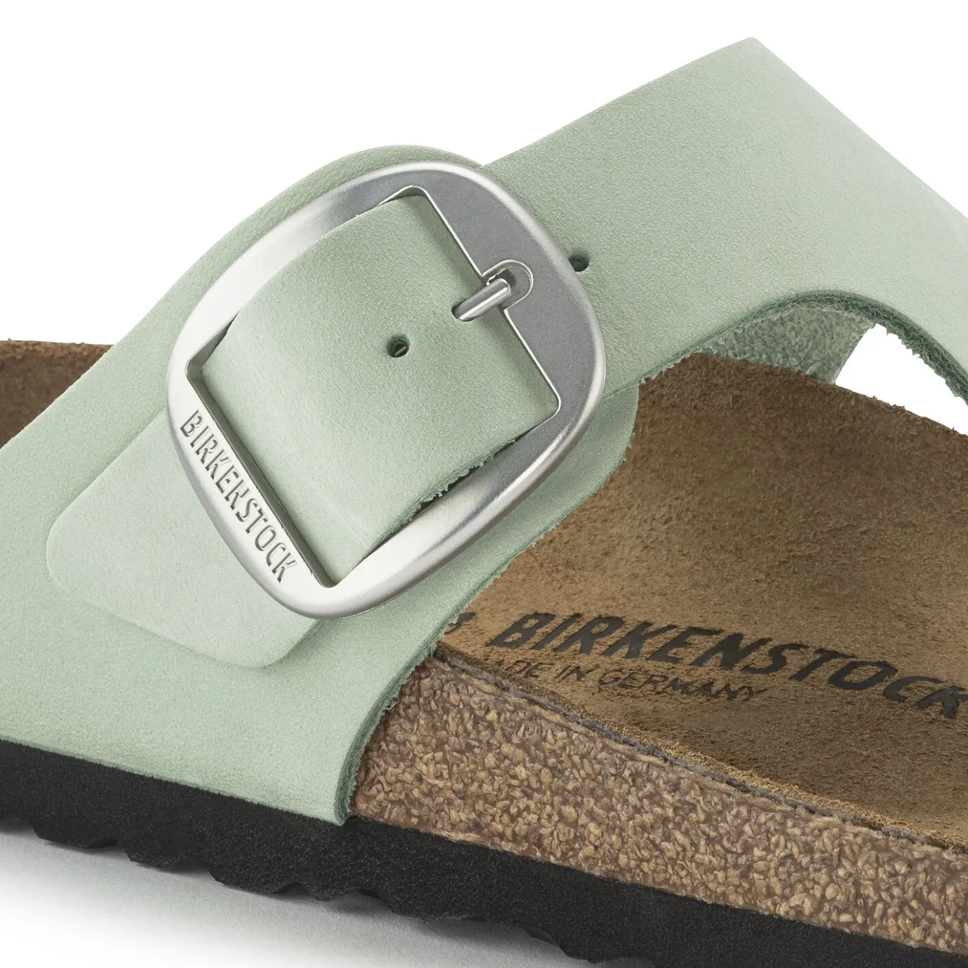 Birkenstock Thong Sandals<Gizeh Big Buckle Matcha
