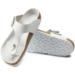 Birkenstock Thong Sandals<Gizeh Big Buckle White