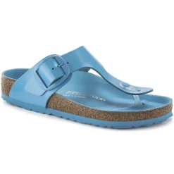 Birkenstock Thong Sandals<Gizeh Big Buckle High Shine Sky Blue