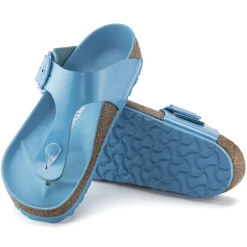 Birkenstock Thong Sandals<Gizeh Big Buckle High Shine Sky Blue