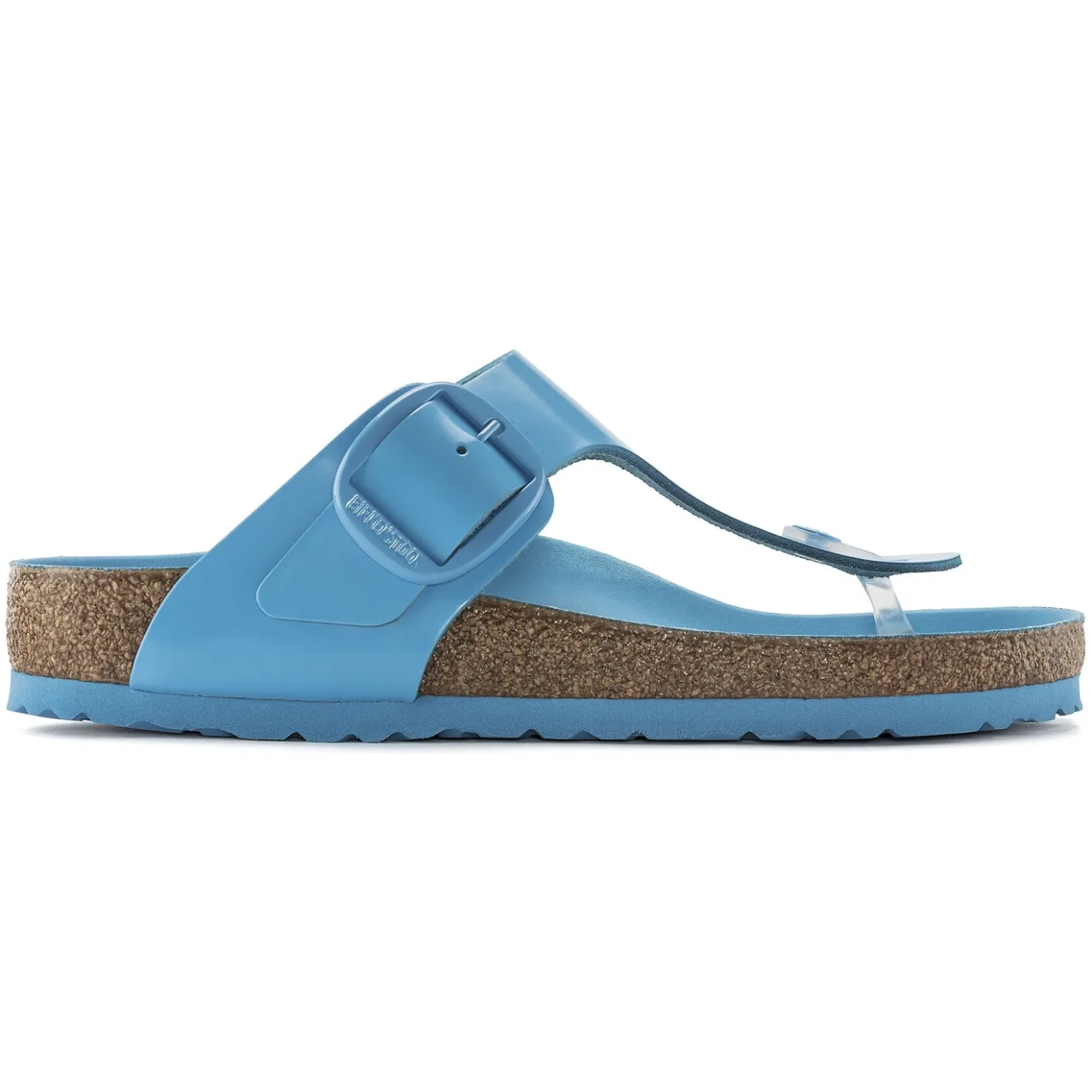 Birkenstock Thong Sandals<Gizeh Big Buckle High Shine Sky Blue