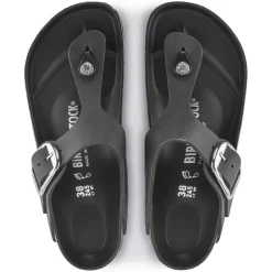 Birkenstock Thong Sandals<Gizeh Big Buckle Black
