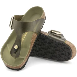 Birkenstock Thong Sandals<Gizeh Big Buckle Olive Green