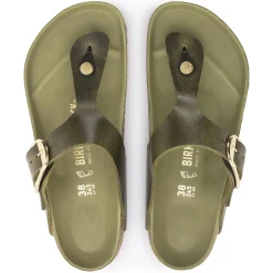Birkenstock Thong Sandals<Gizeh Big Buckle Olive Green