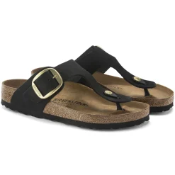 Birkenstock Thong Sandals<Gizeh Big Buckle Black