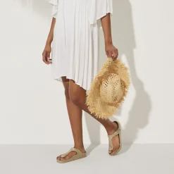 Birkenstock Thong Sandals<Gizeh Essentials Glamour Gold