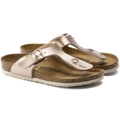 Birkenstock Thong Sandals<Gizeh Kids Electric Metallic Copper