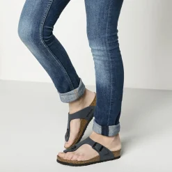 Birkenstock Thong Sandals<Gizeh Kids Navy