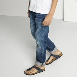 Birkenstock Thong Sandals<Gizeh Kids Navy