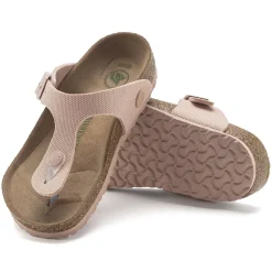 Birkenstock Thong Sandals<Gizeh Kids Rivet Logo Soft Pink