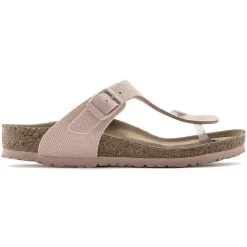 Birkenstock Thong Sandals<Gizeh Kids Rivet Logo Soft Pink