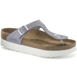 Birkenstock Thong Sandals<Gizeh Platform Purple Fog