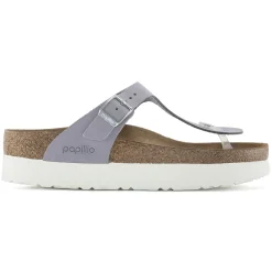 Birkenstock Thong Sandals<Gizeh Platform Purple Fog