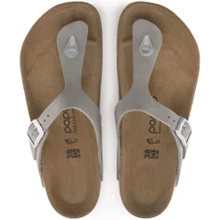 Birkenstock Thong Sandals<Gizeh Platform Dove Gray