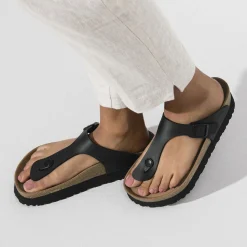 Birkenstock Thong Sandals<Gizeh Platform Vegan Black