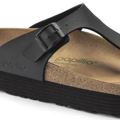 Birkenstock Thong Sandals<Gizeh Platform Vegan Black