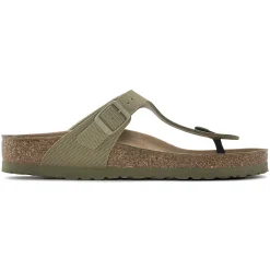 Birkenstock Thong Sandals<Gizeh Vegan Faded Khaki