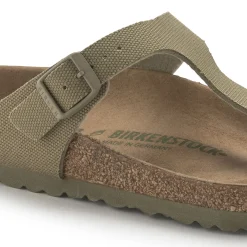 Birkenstock Thong Sandals<Gizeh Vegan Faded Khaki