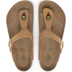 Birkenstock Thong Sandals<Gizeh Vegan Pecan