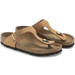 Birkenstock Thong Sandals<Gizeh Vegan Pecan
