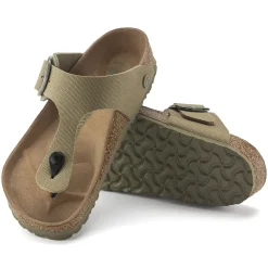 Birkenstock Thong Sandals<Gizeh Vegan Big Buckle Faded Khaki