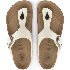 Birkenstock Thong Sandals<Gizeh Vegan Big Buckle Eggshell