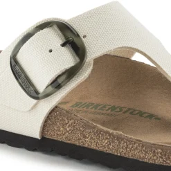 Birkenstock Thong Sandals<Gizeh Vegan Big Buckle Eggshell