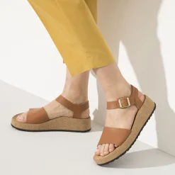 Birkenstock Ankle-Strap Sandals<Glenda Ginger Brown