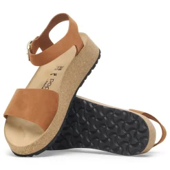 Birkenstock Ankle-Strap Sandals<Glenda Pecan